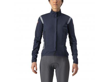 Castelli Perfetto RoS 2 W Jacket, Savile blue  Dámska bunda do daždivých a veterných podmienok