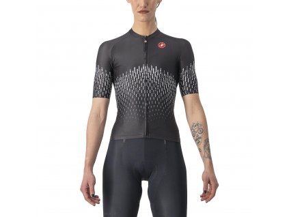 Castelli Aero Pro W, Light black  Aerodynamický, priliehavý, dámsky, letný dres