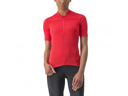 Castelli Anima 4 W SS jersey, Hibiscus  Dámsky letný dres s výbornou ochranou pred slnkom