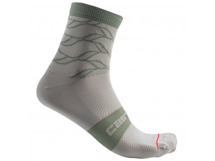 Castelli Climber'S 3.0 W 12, Moon grey  Dámske letné ponožky s iónmi striebra