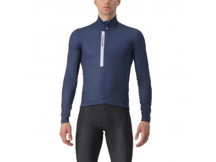 Castelli Entrata Thermal, Belgian blue/ Silver gray (Veľkosť 3XL)