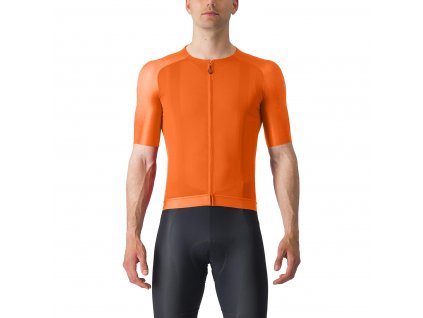 Castelli Aero Race 7.0 jersey, Brilliant orange  Pánsky letný, závodný dres