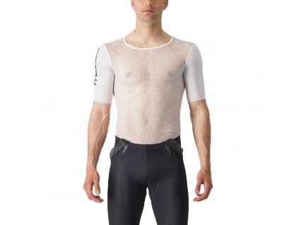 Castelli Bolero SS Base Layer, White  Aerodynamické funkčné základné tričko