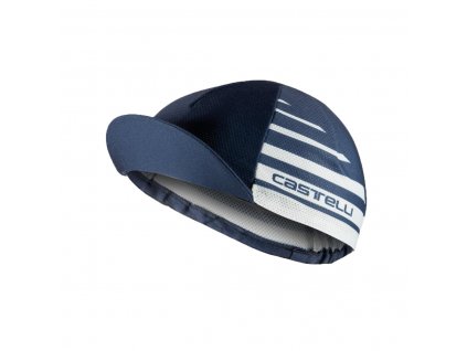 Castelli Classico cap, Belgian blue/ Silver gray  Cyklistická čiapka
