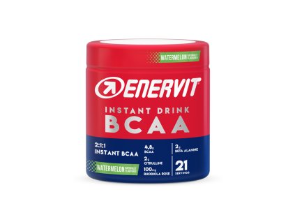 Enervit BCAA Instant Drink 280g, Water melon  Komplex látok na podporu výkonnosti, elimináciu zakyslenia a potlačenie únavy