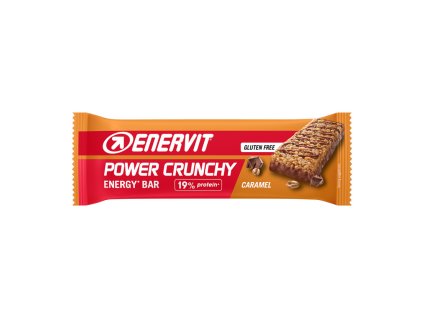 Enervit Power Crunchy Energy bar, Caramel Cereálna tyčinka s obsahom bielkovin
