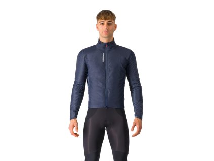 Castelli Fly Direct Jacket, Twilight blue/ Silver gray  Pánska  extra ľahká zimná bunda