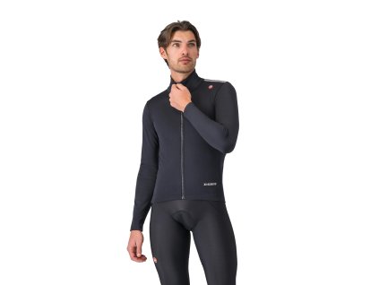 Castelli Espresso Air Jacket, Light black (Veľkosť 3XL)