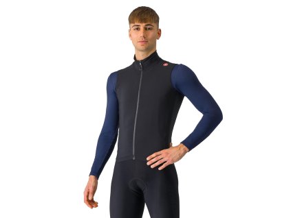Castelli Espresso Vest, Light black (Veľkosť 3XL)