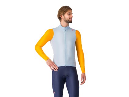 Castelli Espresso Vest, Winter sky/ Dark gray (Veľkosť 3XL)