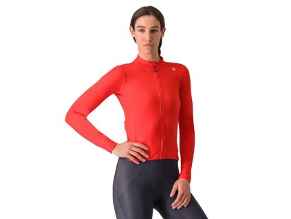 Castelli Espresso Thermal W LS, Hibiscus (Veľkosť L)