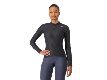 Castelli Espresso Thermal W LS, Light black (Veľkosť L)
