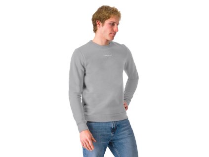 Castelli Classico Sweatshirt, Cool gray  Pánska mikina