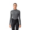 Castelli Flanders 2 Warm W, Grey  Zimná, funkčná bielizeň s dlhým rukávom