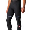 Castelli Polare 3 WIND, Black  Zateplené, zimné nohavice na bicykel s Windstopperom