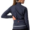 Castelli Go W Jacket, Steel blue  Dámska zimná bunda na bicykel