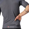Castelli Endurance Elite SS, Dark grey  Univerzálnejší dres, pohodlie na dlhých vytrvalostných jazdách