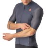 Castelli Endurance Elite SS, Dark grey  Univerzálnejší dres, pohodlie na dlhých vytrvalostných jazdách