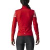 Castelli Autunno W LS jersey, Red/ White  Dámsky zateplený dres s dlhým rukávom