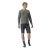 Castelli Trail Tech LS Tee 2, Forest grey  Výkonnostné, trailové tričko s dlhým rukávom