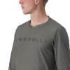 Castelli Trail Tech LS Tee 2, Forest grey  Výkonnostné, trailové tričko s dlhým rukávom