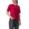 Castelli Trail Tech 2 W Tee, Dark red  Dámske funkčné tričko/dres vo voľnom strihu