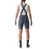 Castelli Espresso W DT bibshort, Twilight blue  Dámske krátke nohavice s trakmi