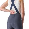 Castelli Espresso W DT bibshort, Twilight blue  Dámske krátke nohavice s trakmi