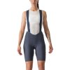 Castelli Espresso W DT bibshort, Twilight blue  Dámske krátke nohavice s trakmi