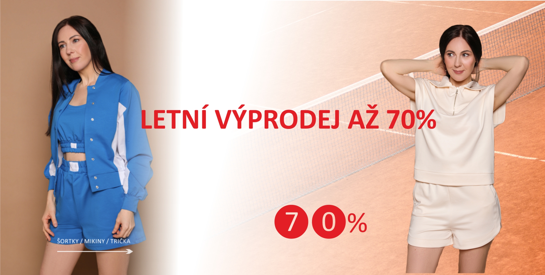 Letní výprodej Casual Sport až 70%
