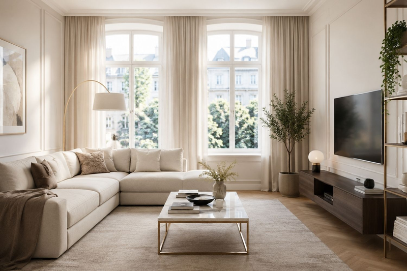 Jak zařídit obývací pokoj, který dobře vypadá i funguje