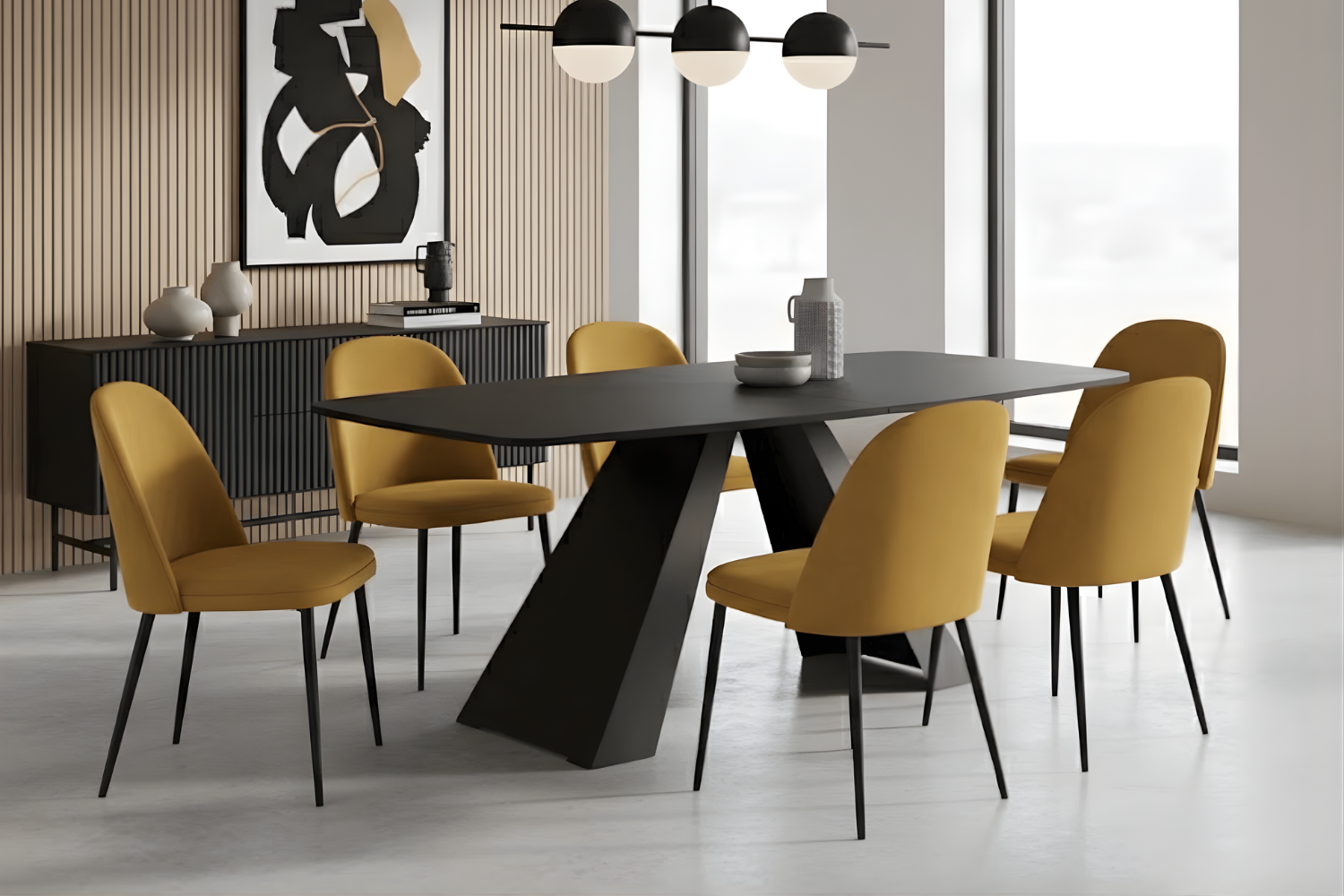 Designový rozkládací jídelní stůl Tyron
