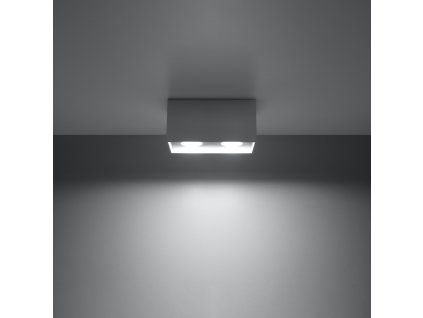 6792 stropne svietidlo quad sive