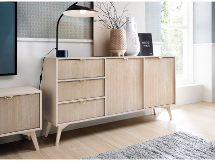 Dizajnová komoda DAVINA 158 cm