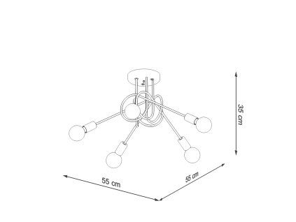 14528 luster loop 5 biely
