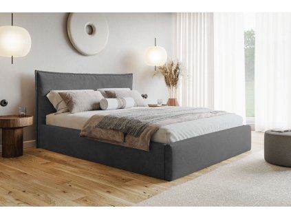 Čalúnená moderná posteľ EMELIA 160 x 200