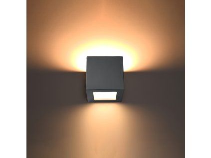 7731 nastenne keramicke svietidlo leo sive