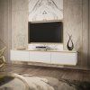 tv stolik biely