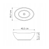 Zostava RESS biela + dub 60 cm