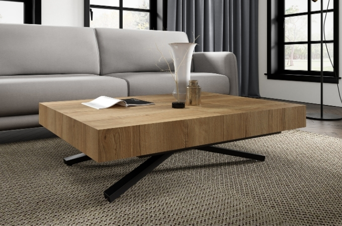 Rozkladací stolík Zoe X s nastaviteľnou výškou