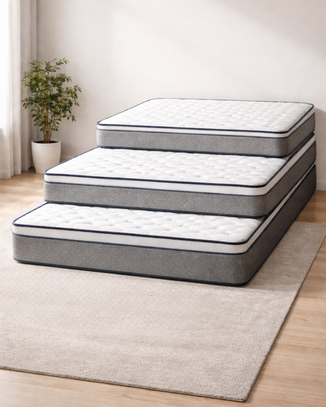 Rozmery matracov – ilustrácia