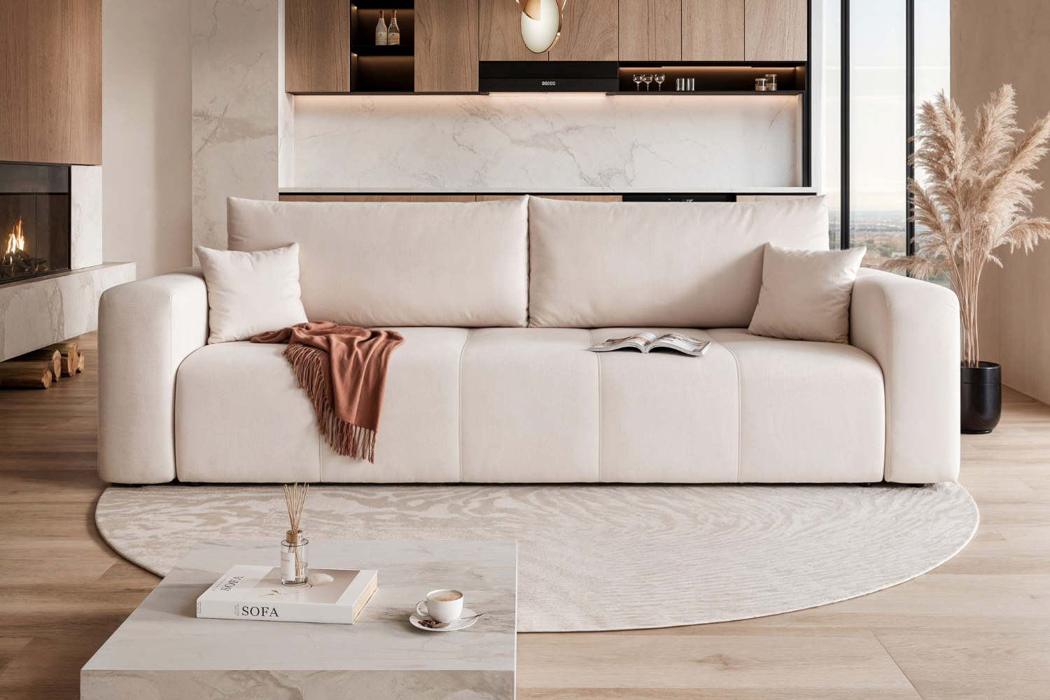 Moderný rozkladací gauč Amir I