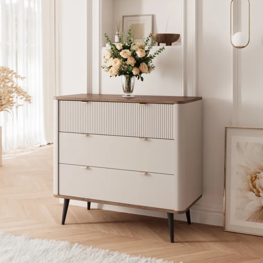 Komoda NICOLA 90 cm kašmír