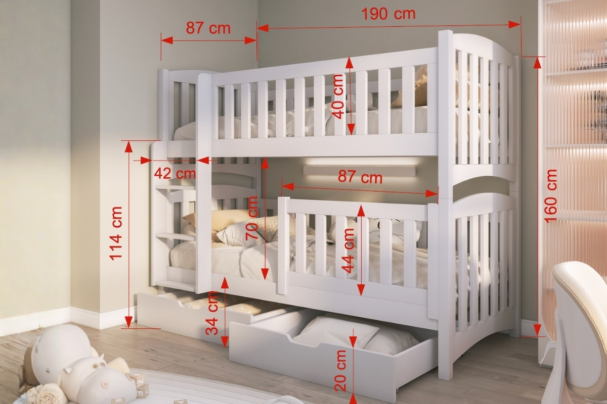 RANDALL – zásuvky pod posteľou