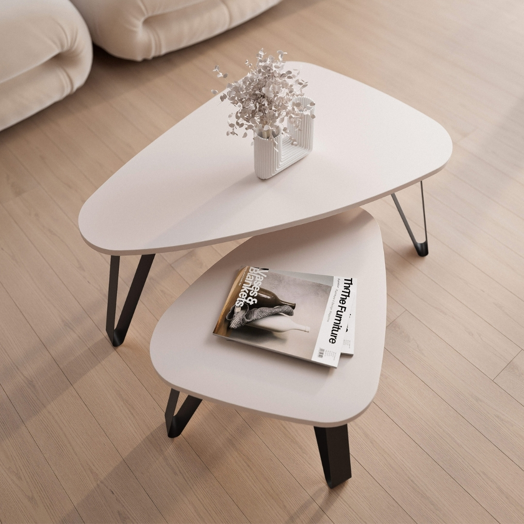 JORDAN 2v1 – dizajnová sada konferenčných stolíkov