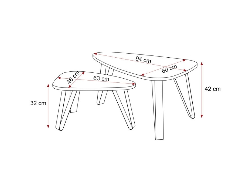 JORDAN 2v1 – detail dosky a podnože