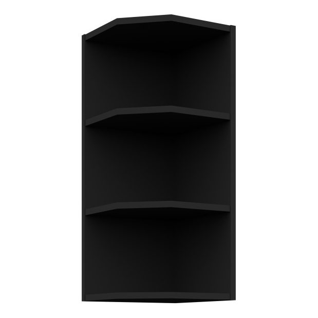 Horný koncový regál YAGMUR 30 cm, výška 72 cm
