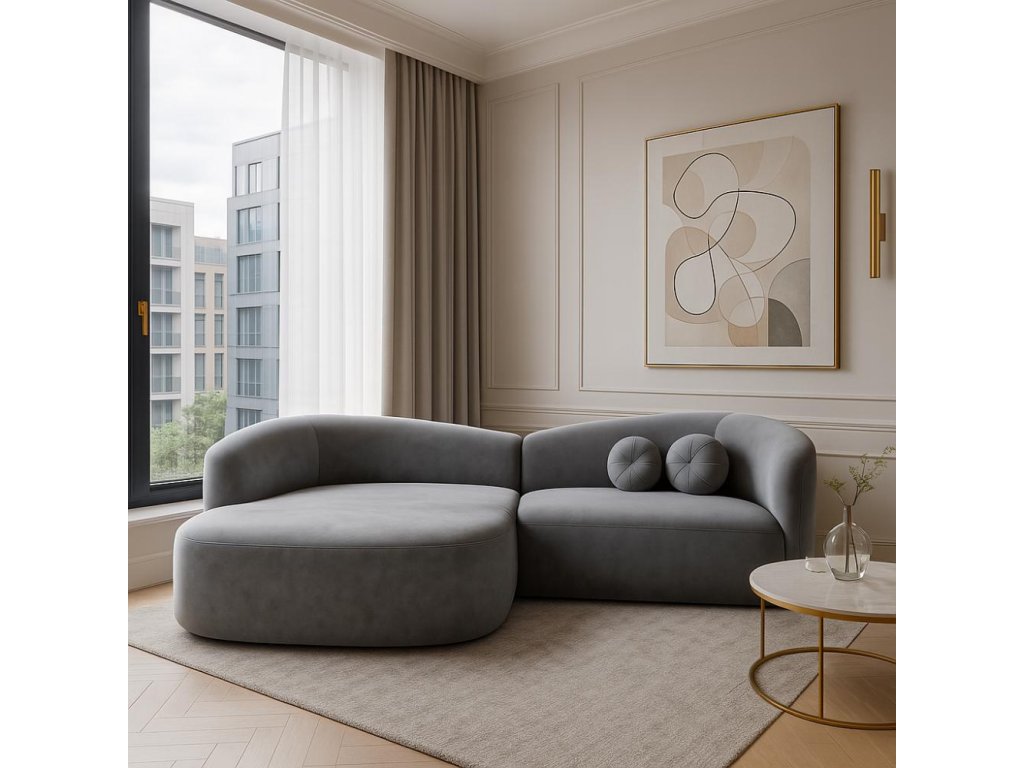 Moderný rohový gauč GIBSON