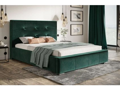 postel zelena