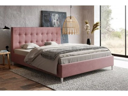 Čalúnená manželská posteľ ALESSIA 160 x 200